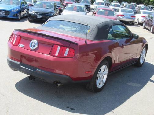 Red 2010 Ford Mustang Premium