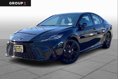 Midnight Black Metallic 2026 Toyota Camry Nightshade