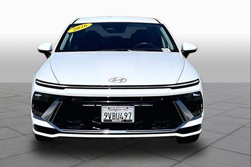 Serenity White 2026 Hyundai SONATA SEL