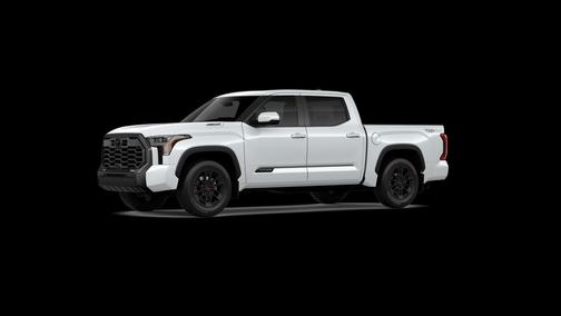 White 2026 Toyota Tundra Hybrid Platinum