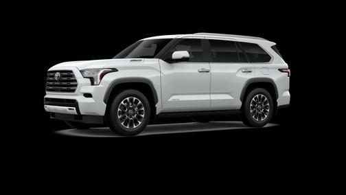 Wind Chill Pearl 2026 Toyota Sequoia Limited