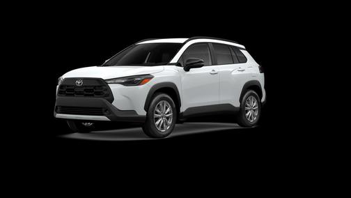 White 2026 Toyota Corolla Cross LE