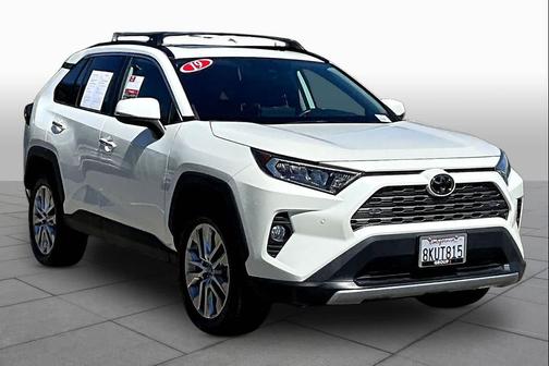 Blizzard Pearl 2019 Toyota RAV4 Limited