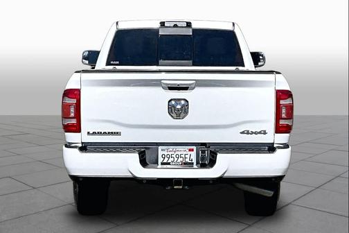 Bright White Clearcoat 2020 RAM 3500 Laramie Crew Cab 4x4 6'4' Box