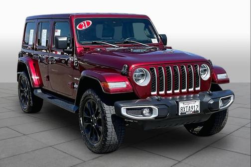 Snazzberry Pearlcoat 2021 Jeep Wrangler Unlimited 4xe Sahara