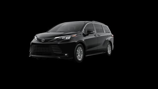 Black 2026 Toyota Sienna XLE