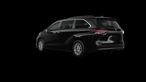 Black 2026 Toyota Sienna XLE