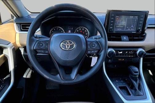 White 2022 Toyota RAV4 LE