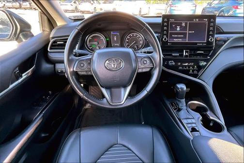 Predawn Gray Mica 2024 Toyota Camry Hybrid SE