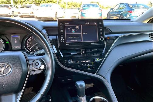 Predawn Gray Mica 2024 Toyota Camry Hybrid SE