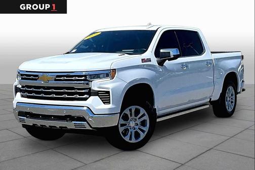 Summit White 2025 Chevrolet Silverado 1500 LTZ