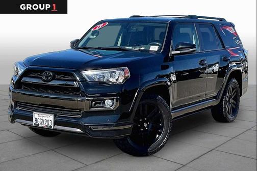 Midnight Black Metallic 2019 Toyota 4Runner Limited