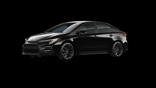 Black 2026 Toyota Corolla Hybrid SE