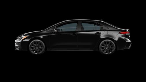 Black 2026 Toyota Corolla Hybrid SE