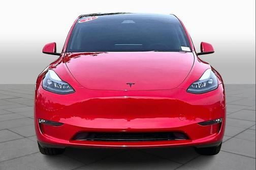 Red Multi-Coat 2023 Tesla Model Y Long Range Dual Motor All-Wheel Drive