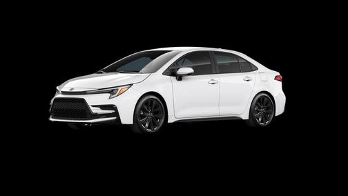White 2026 Toyota Corolla Hybrid SE