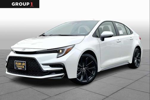Wind Chill Pearl 2026 Toyota Corolla Hybrid SE