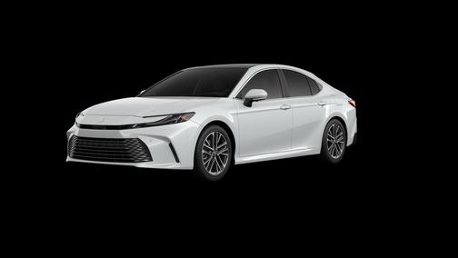 White 2026 Toyota Camry XLE