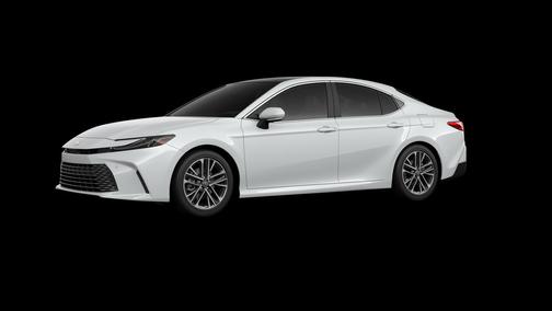 White 2026 Toyota Camry XLE