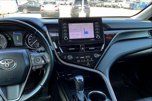 Midnight Black Metallic 2024 Toyota Camry SE