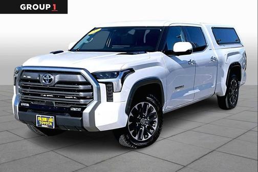 White 2022 Toyota Tundra Hybrid Limited