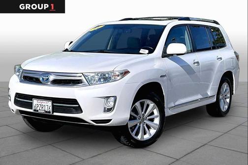 Blizzard Pearl 2011 Toyota Highlander Hybrid Limited