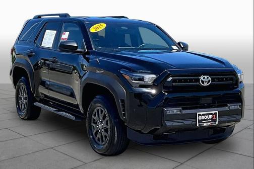Black 2025 Toyota 4Runner SR5
