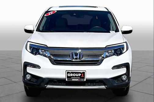 White Diamond Pearl 2019 Honda Pilot EX-L