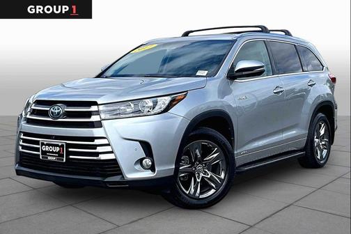 Celestial Silver Metallic 2017 Toyota Highlander Hybrid Platinum