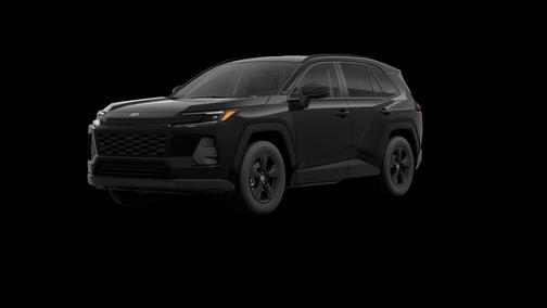 Black 2026 Toyota RAV4 LE