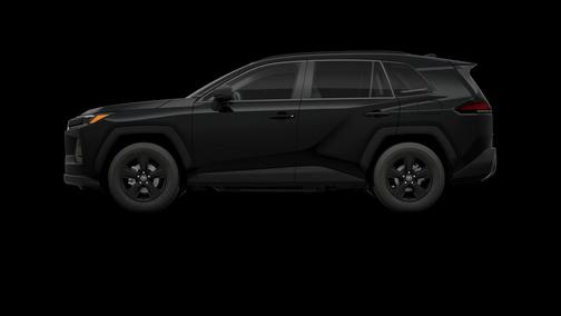 Black 2026 Toyota RAV4 LE