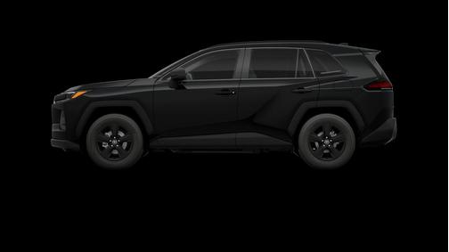 Black 2026 Toyota RAV4 LE