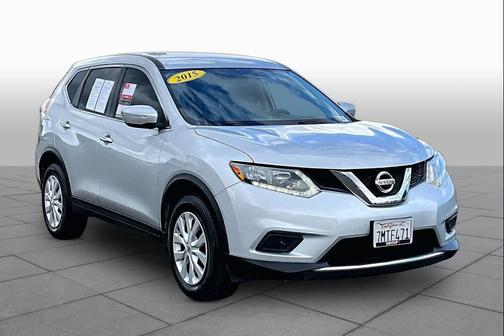 Brilliant Silver 2015 Nissan Rogue S