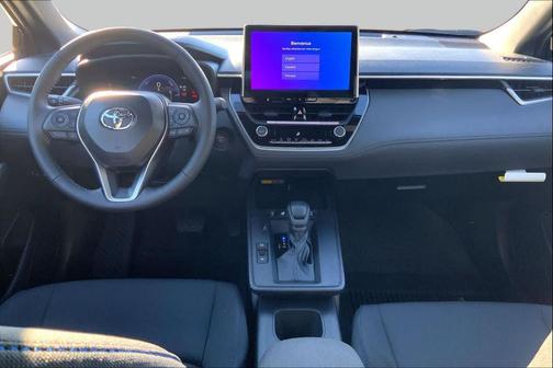 Jet Black 2026 Toyota Corolla Cross Hybrid SE