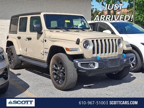 Limited Edition Gobi Clearcoat 2022 Jeep Wrangler Unlimited 4xe Sahara