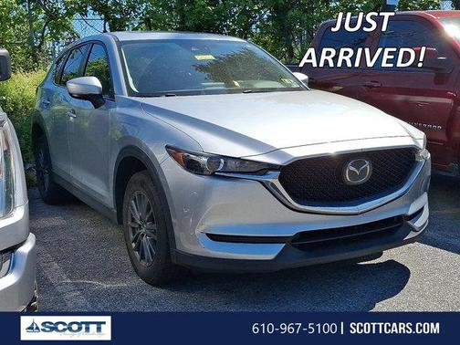 Sonic Silver Metallic 2019 Mazda CX-5 Touring