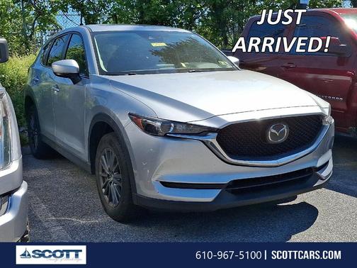 Sonic Silver Metallic 2019 Mazda CX-5 Touring