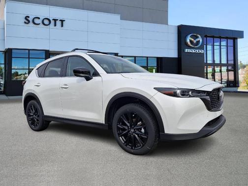 Rhodium White Metallic 2025 Mazda CX-5 2.5 S Carbon Edition SUV