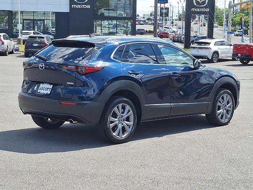 Deep Crystal Blue Mica 2025 Mazda CX-30 Premium Package