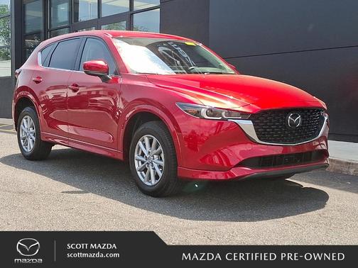 Soul Red Crystal Metallic 2024 Mazda CX-5 Preferred