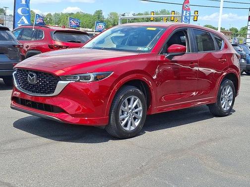Soul Red Crystal Metallic 2024 Mazda CX-5 Preferred