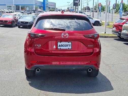 Soul Red Crystal Metallic 2024 Mazda CX-5 Preferred