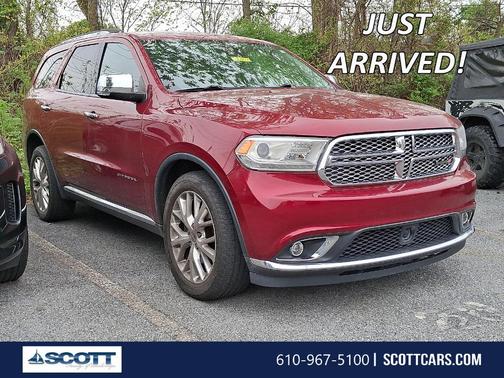 Deep Cherry Red Crystal Pearlcoat 2015 Dodge Durango Citadel