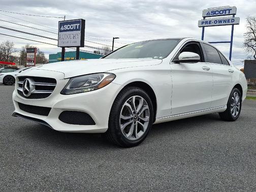 White 2018 Mercedes-Benz C-Class C 300 4MATIC