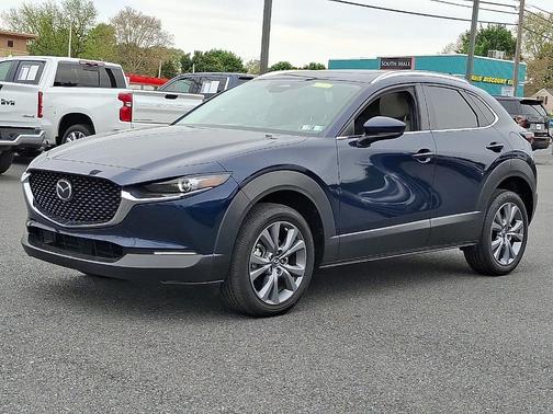 Deep Crystal Blue Mica 2025 Mazda CX-30 2.5 S Preferred Package