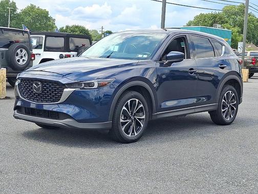 Deep Crystal Blue Mica 2022 Mazda CX-5 2.5 S Premium