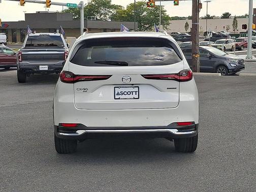 Rhodium White Metallic 2024 Mazda CX-90 PHEV Premium Plus