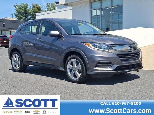 Modern Steel Metallic 2019 Honda HR-V LX