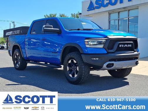 Hydro Blue Pearlcoat 2020 RAM 1500 Rebel