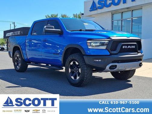 Hydro Blue Pearlcoat 2020 RAM 1500 Rebel